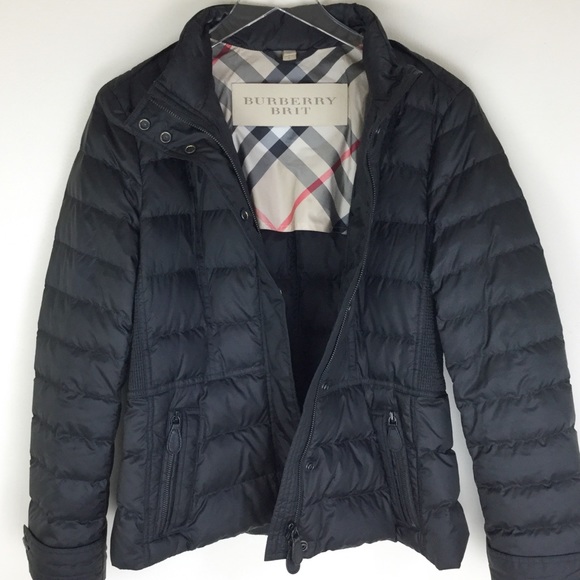 Burberry Jackets & Blazers - BURBERRY Dalesbury black quilted puffer jacket
